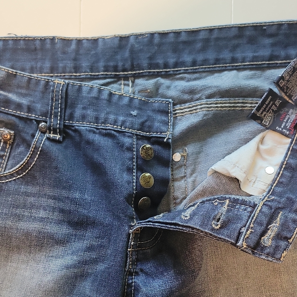 Dynamit Blue Straight Jeans Classic Style - Picture 4 of 9